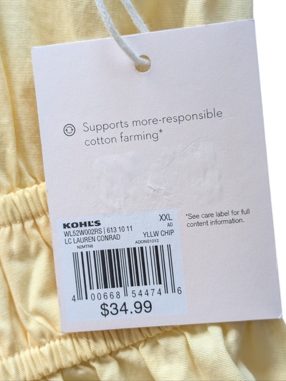 LC Lauren Conrad Shirred Babydoll Tank Top NWT - Picture 4 of 12